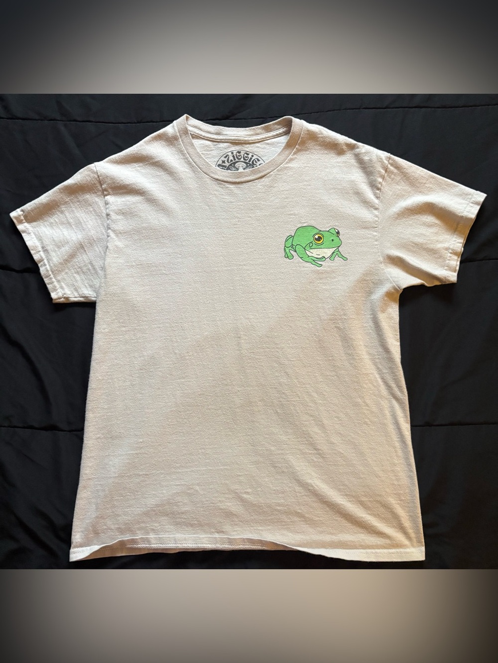 funny frog t shirt spencer’s size M